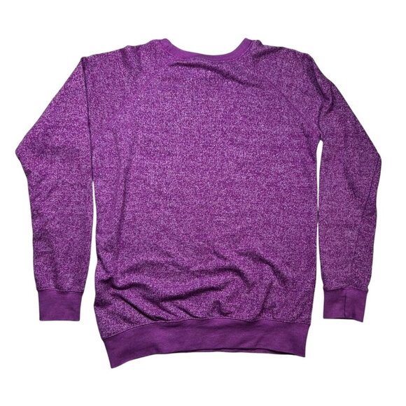 Buc-ees Small Women Sweatshirt Purple Soft Comfort Casual School - Picture 2 of 6